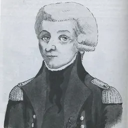 Portrait of Marie Eugène Charles Tuffin de La Rouërie