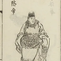 Portrait of Emperor Min of Jin