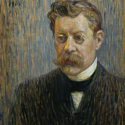 Portrait of Rūdolfs Blaumanis