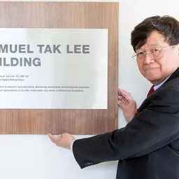 Portrait of Samuel Tak Lee