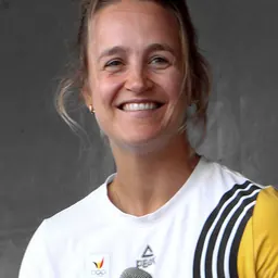 Portrait of Emma Plasschaert