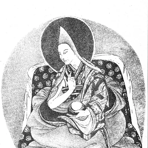 Portrait of Lobsang Yeshe, Fifth Panchen Lama