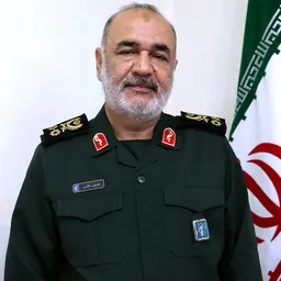 Portrait of Hossein Salami