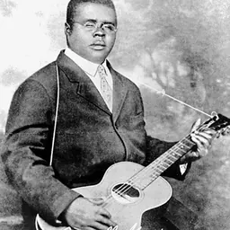 Portrait of Blind Lemon Jefferson