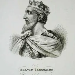 Portrait of Grimoald I of Benevento