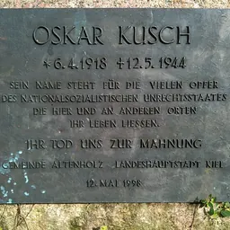 Portrait of Oskar Kusch