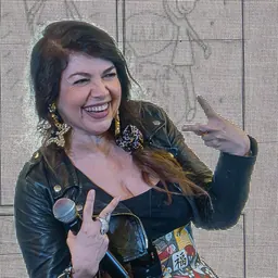 Portrait of Cristina D'Avena