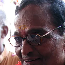 Portrait of Kalamandalam Gopi