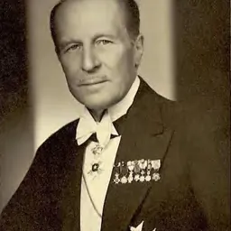 Portrait of Hugo von Heidenstam
