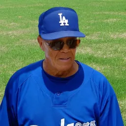Portrait of Maury Wills