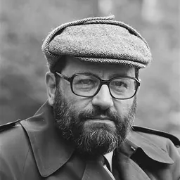 Portrait of Umberto Eco