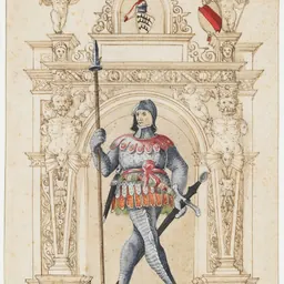 Portrait of Eberhard I, Count of Württemberg