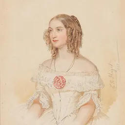 Portrait of Mathilde von Beust
