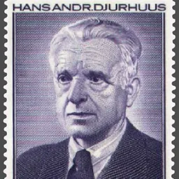 Portrait of Hans Andrias Djurhuus