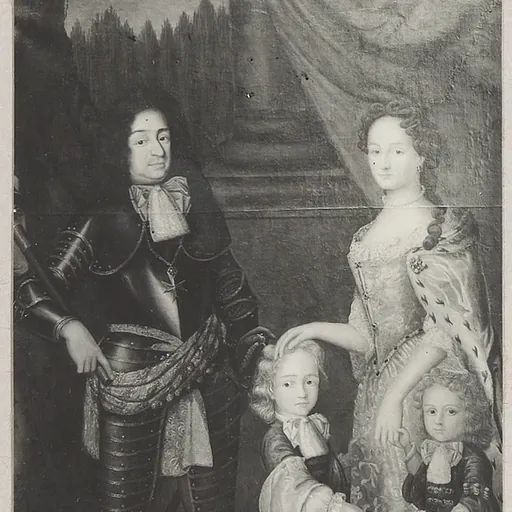 Portrait of Ernestine Charlotte of Nassau-Schaumburg