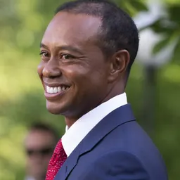 Portrait of Tiger Woods