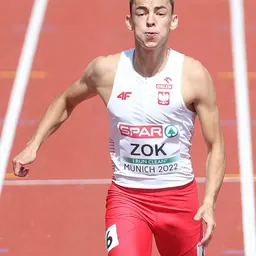 Portrait of Łukasz Żok