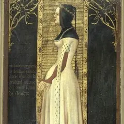 Portrait of Margaret of Brabant, Countess of Flanders