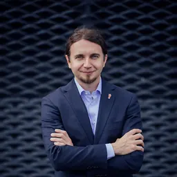 Portrait of Łukasz Kohut