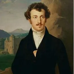 Portrait of Franz von Schober