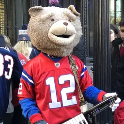 Portrait of Keytar Bear