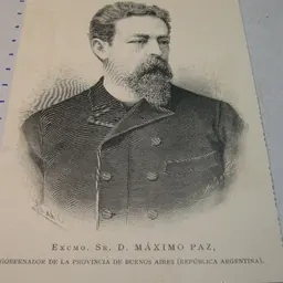 Portrait of Máximo Paz