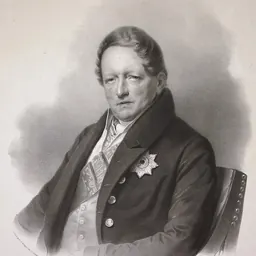 Portrait of Wilhelm Ludwig Georg zu Sayn-Wittgenstein-Hohenstein