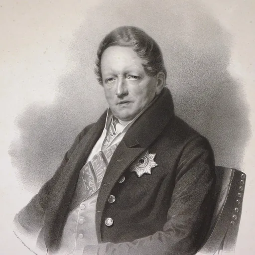 Portrait of Wilhelm Ludwig Georg zu Sayn-Wittgenstein-Hohenstein