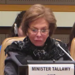 Portrait of Mervat Tallawy