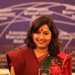 Portrait of Nadia Sharmeen