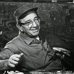 Portrait of Ralph Fasanella