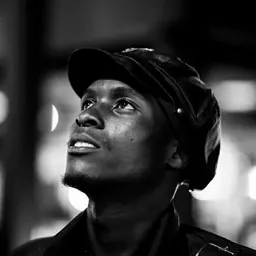 Portrait of Poet Teardrops