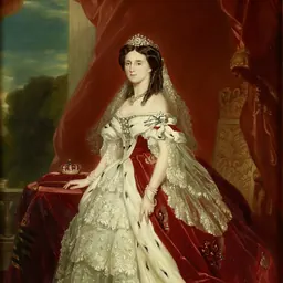 Portrait of Augusta of Saxe-Weimar-Eisenach