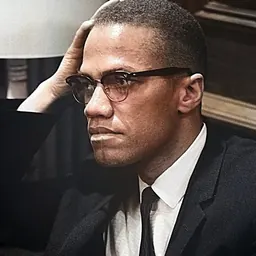 Portrait of Malcolm X