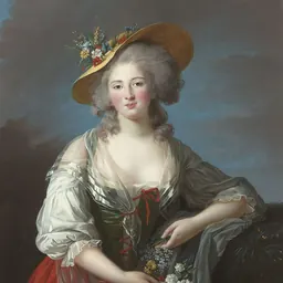 Portrait of Princess Élisabeth of France