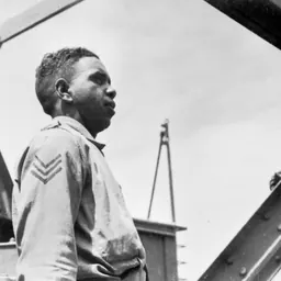 Portrait of Reg Saunders