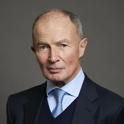 Portrait of Michael Farmer, Baron Farmer
