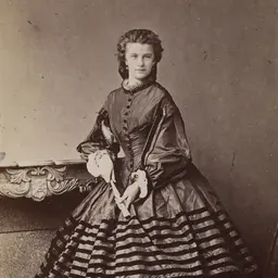 Portrait of Duchess Mathilde Ludovika, Countess of Trani