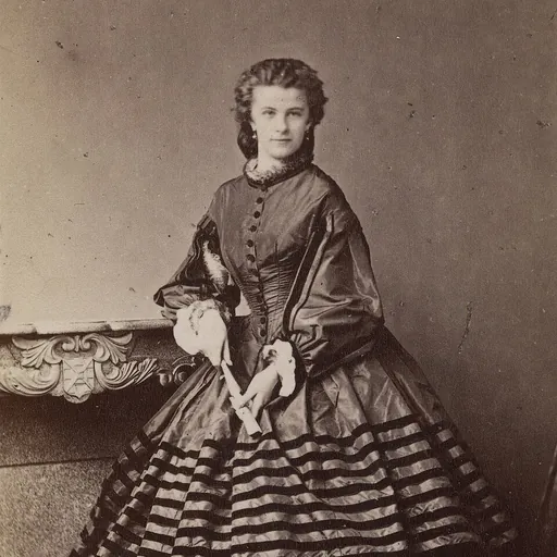 Portrait of Duchess Mathilde Ludovika, Countess of Trani