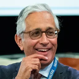 Portrait of James Coomarasamy