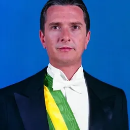 Portrait of Fernando Collor