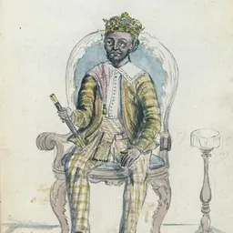 Portrait of Rajadhi Rajasinha of Kandy