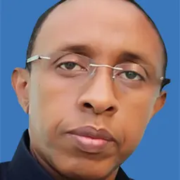 Portrait of Mohamed Mukhtar Ibrahim
