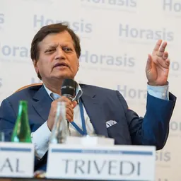 Portrait of Ashok Trivedi