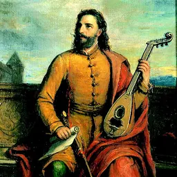 Portrait of Sebestyén Tinódi Lantos