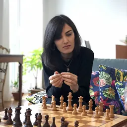 Portrait of Mitra Hejazipour