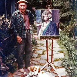 Portrait of Alfred Hallett