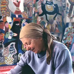 Portrait of Mokarrameh Ghanbari