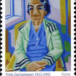 Portrait of Frida Zachariassen
