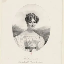 Portrait of Antoinette Lemonnier
